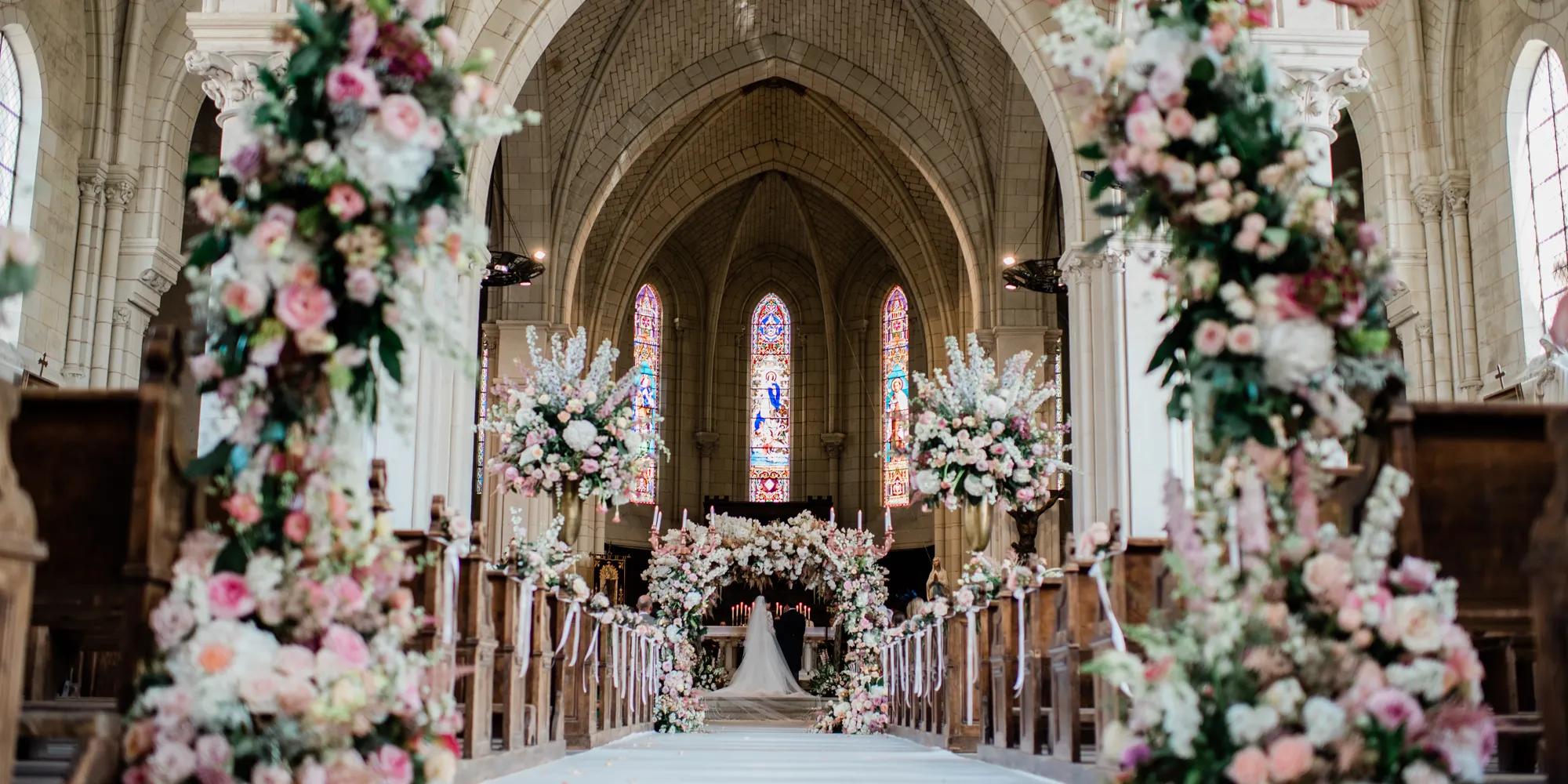 church wedding france loire valley