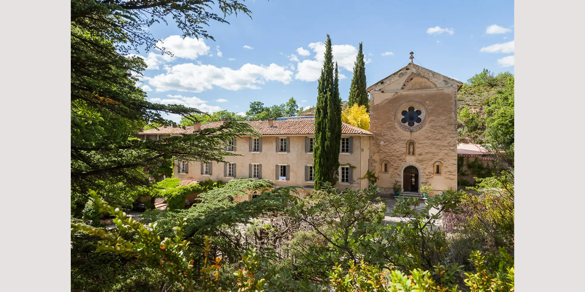 provence monastery wedding