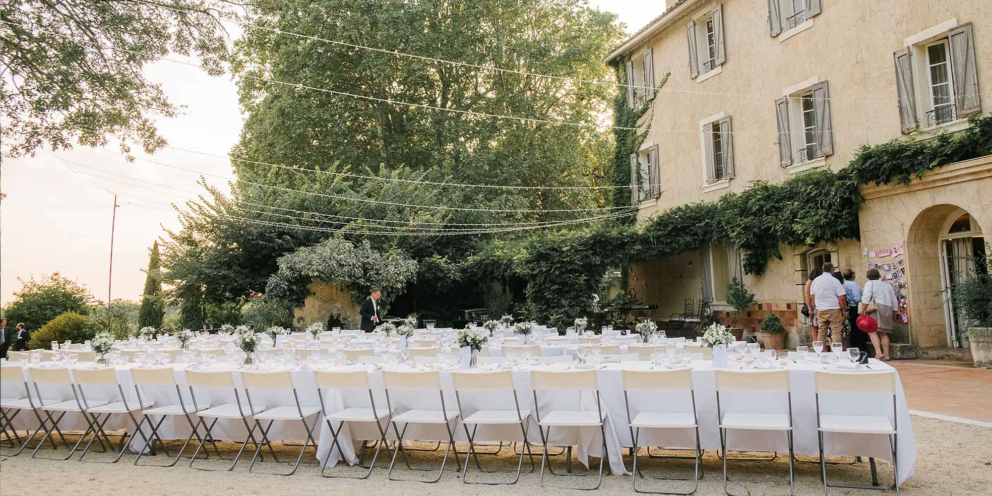 french outdoor wedding venue