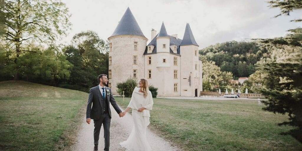 Chateau Montpezat wedding. Disney castle wedding venue