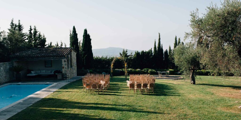 french wedding cannes, La Ferme a Riviera retreat for an intimate wedding