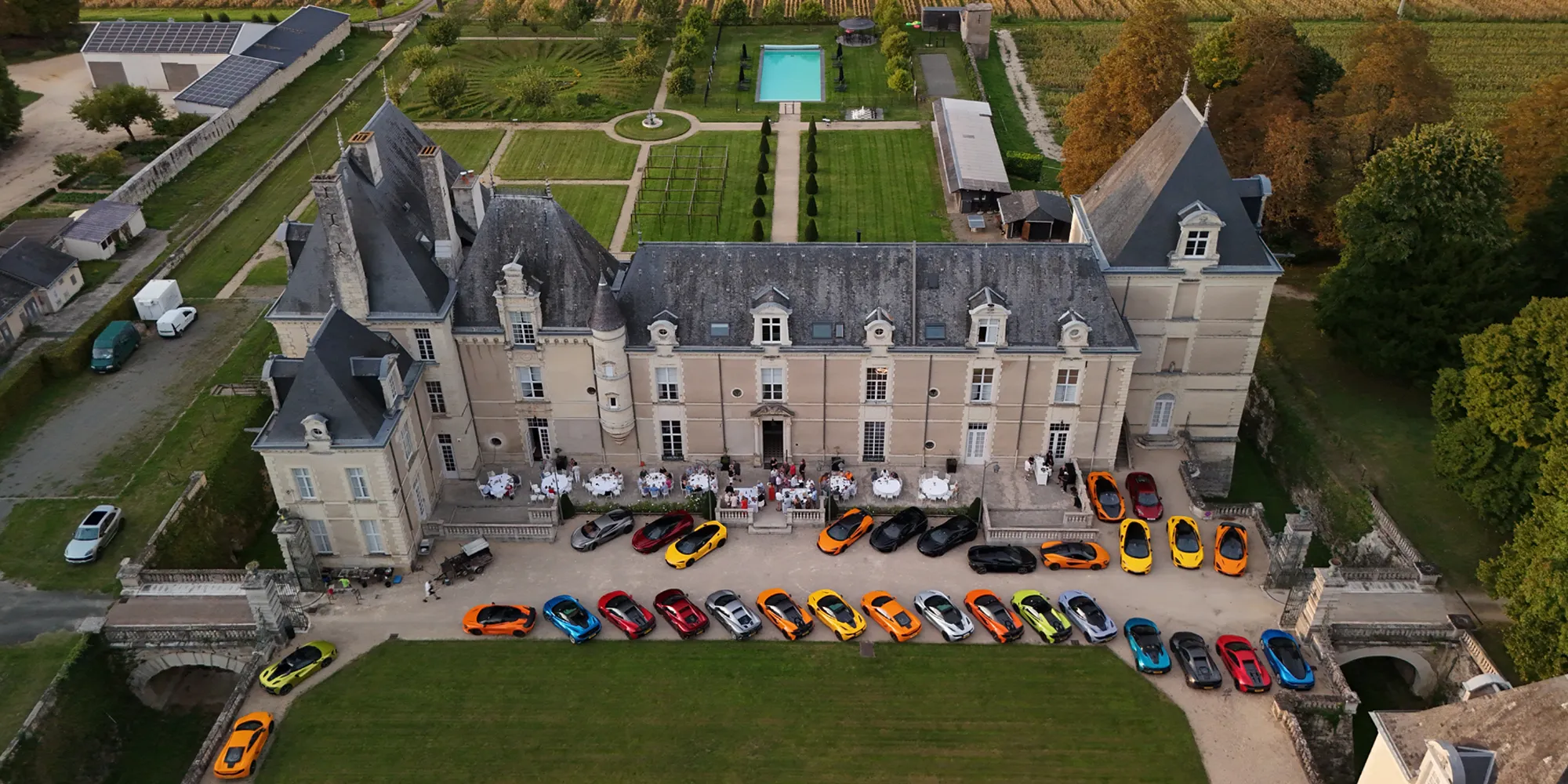 french-wedding-loire-sports-car