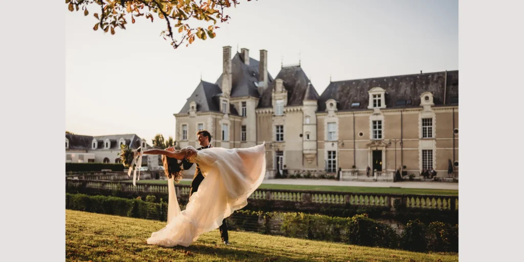 Chateau wedding elegant and grand