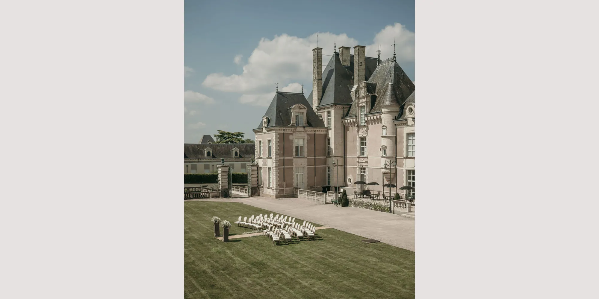 angers wedding chateau