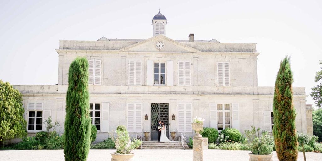 The Chateau with the Blue Shutters - French Wedding Venues