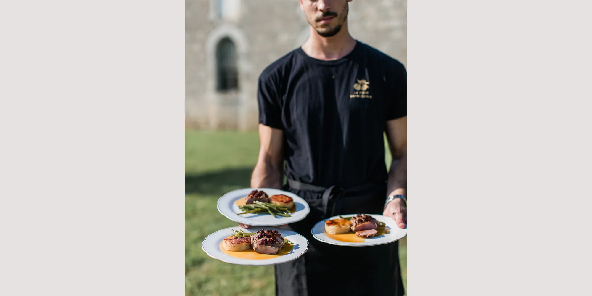 chateu wedding caterer france