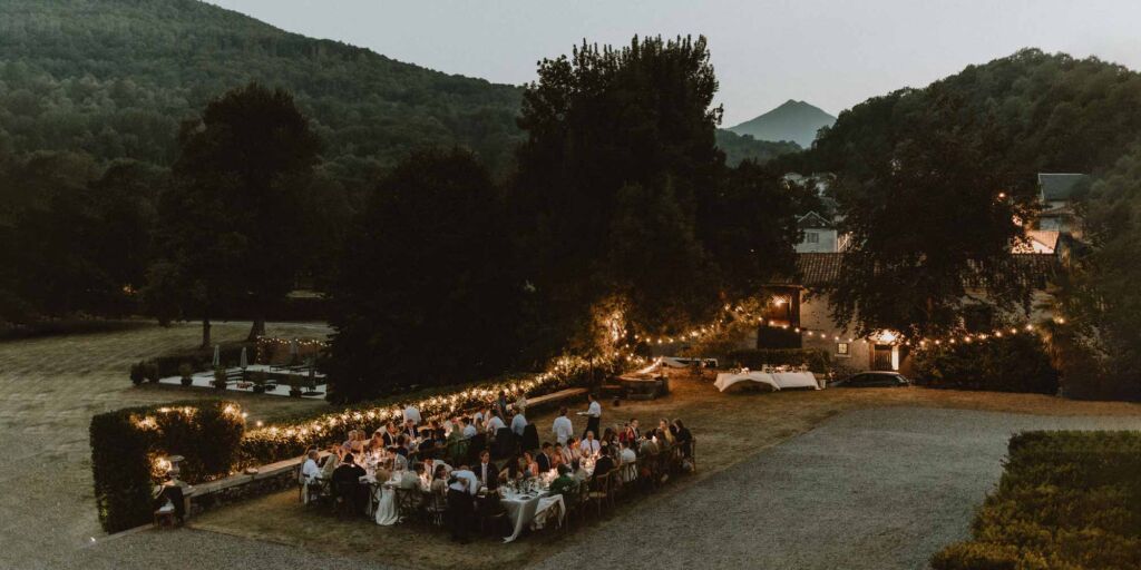 Chateau Wedding France views