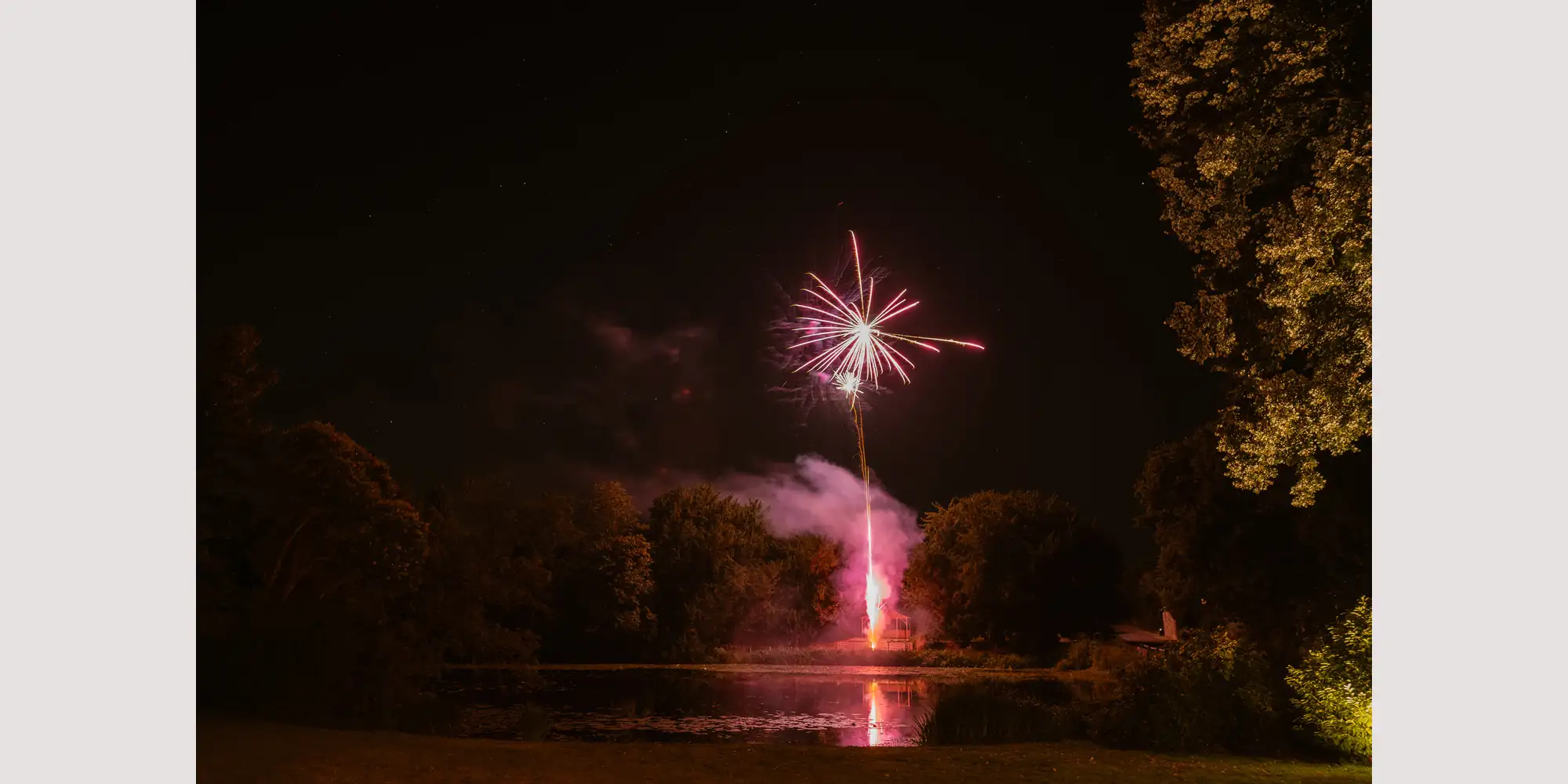 chateau fireworks france