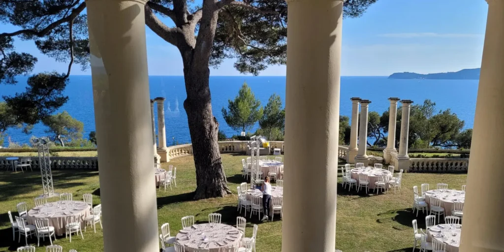 villa cote d azur wedding