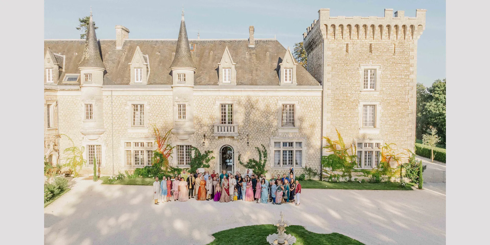 indian weddings in french chateau