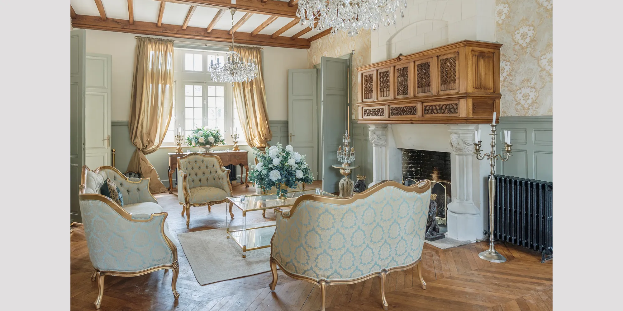 chateau de la couronne interiors