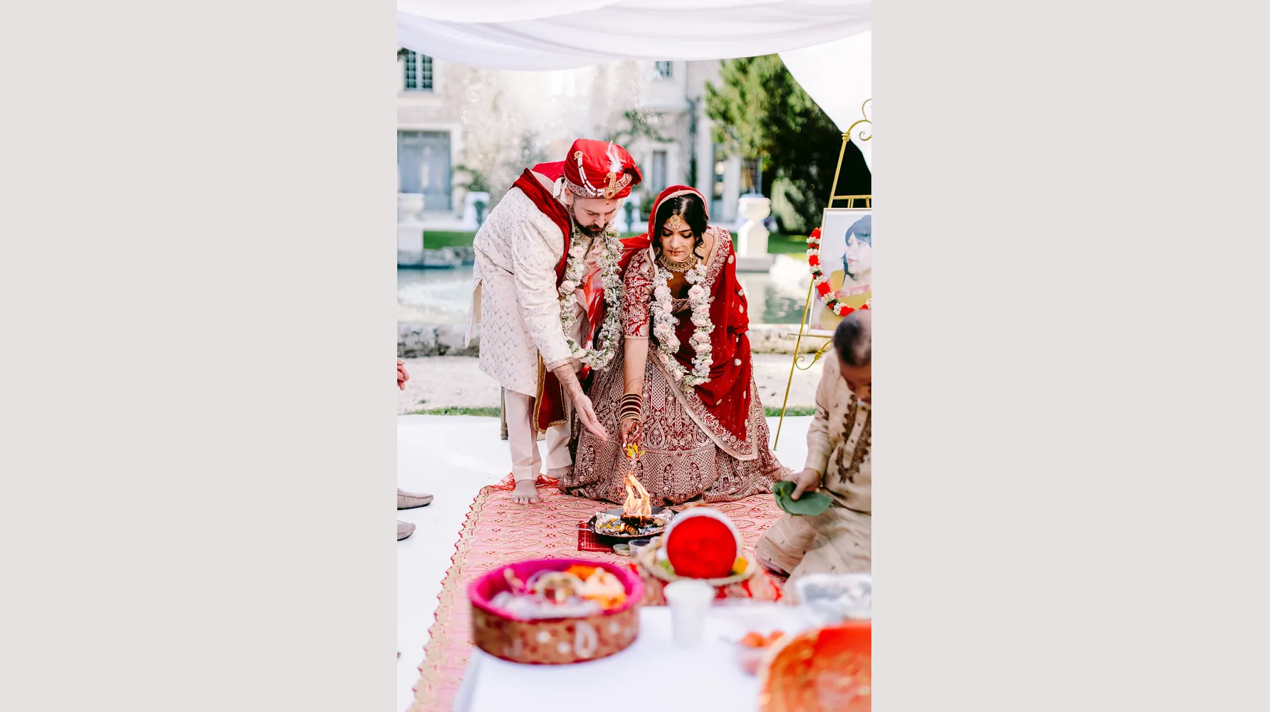 luxury indian wedding in france