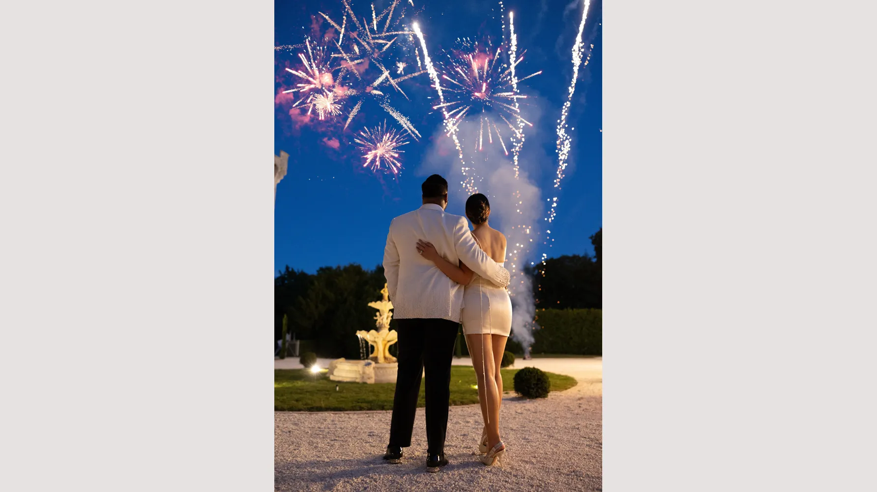 big money wedding france