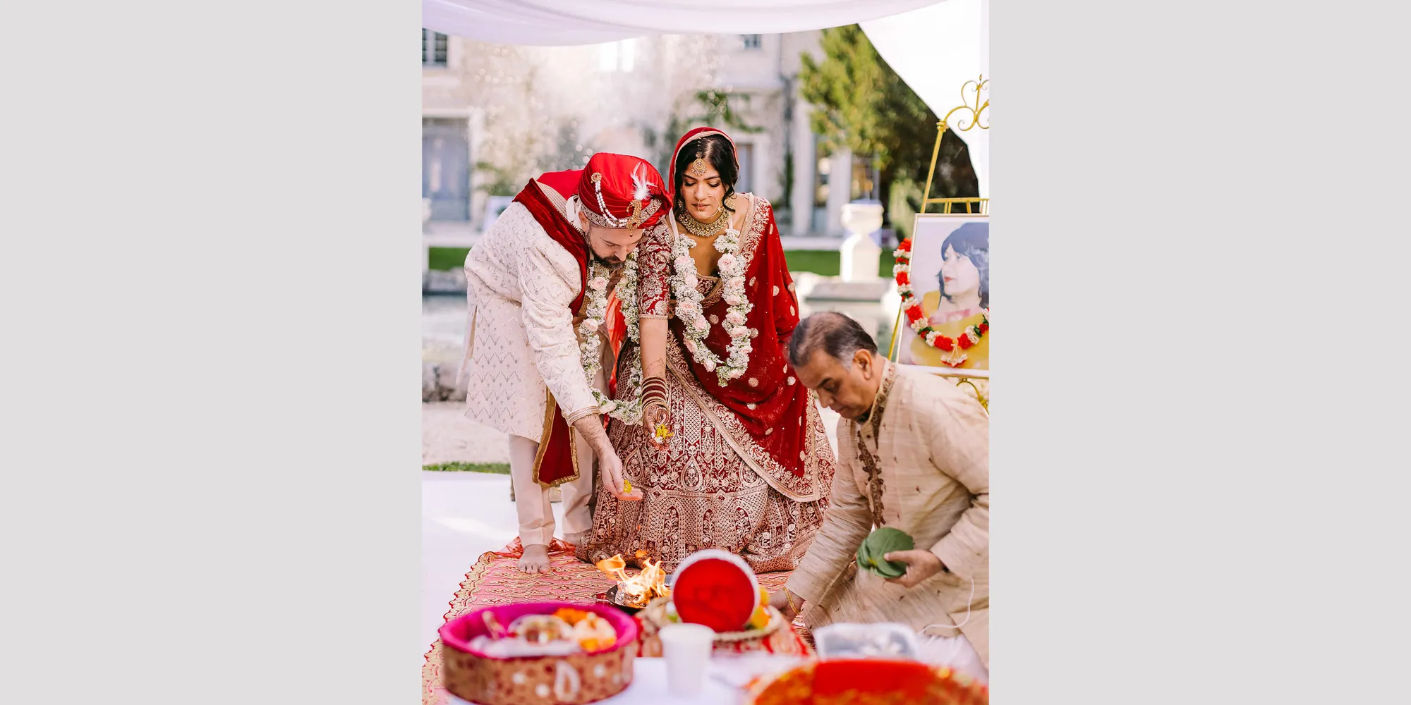 bollywood wedding in france chateau de la couronne