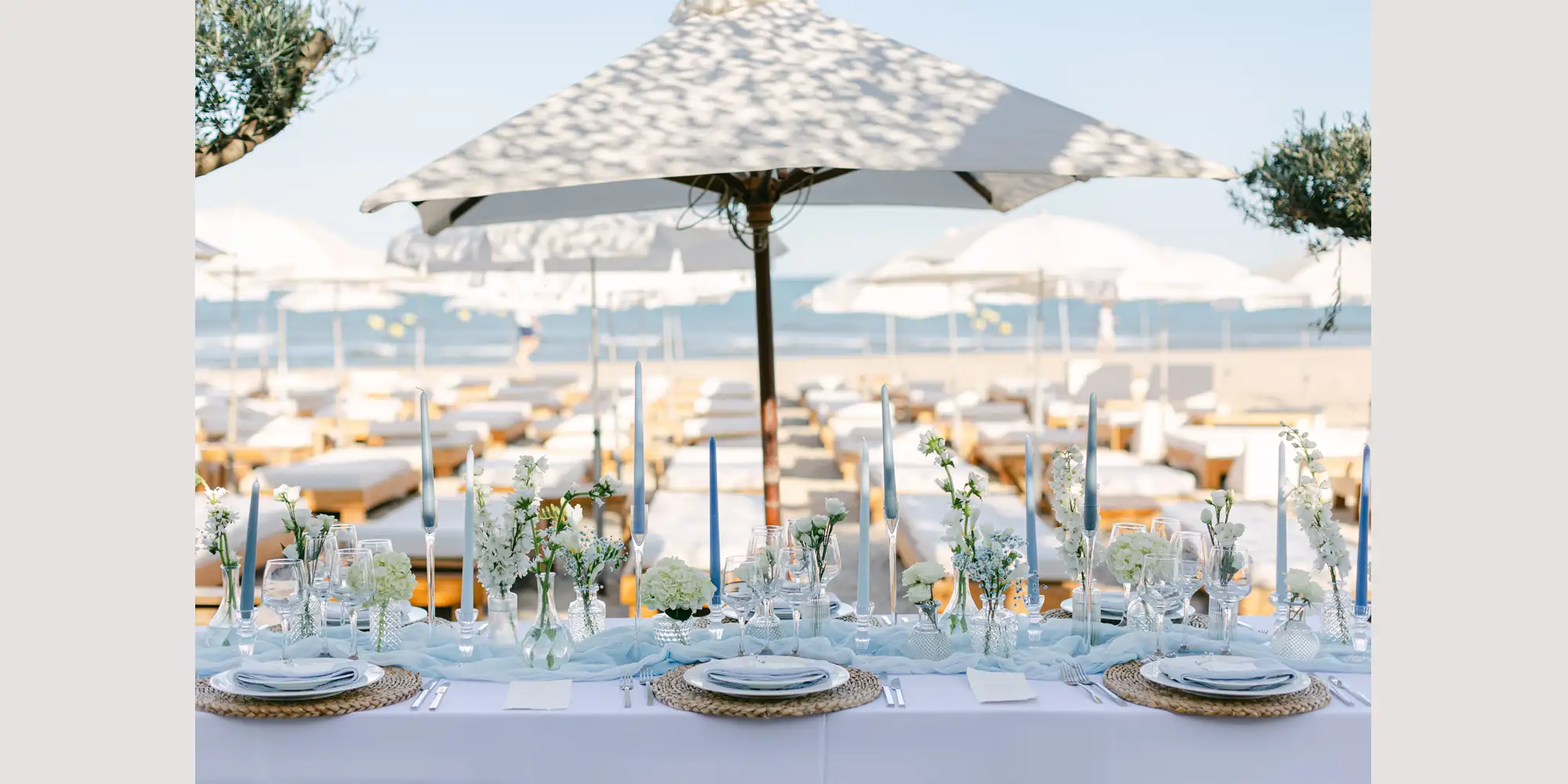 Beach wedding venue south france
