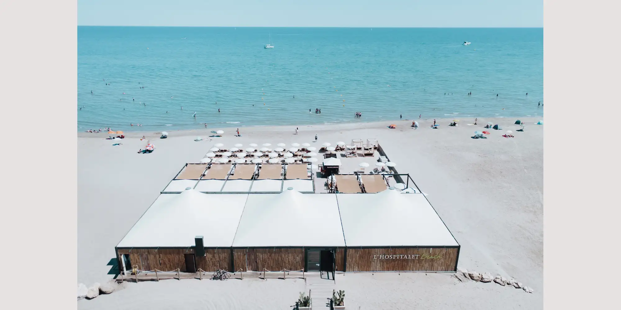 private beach wedding france
