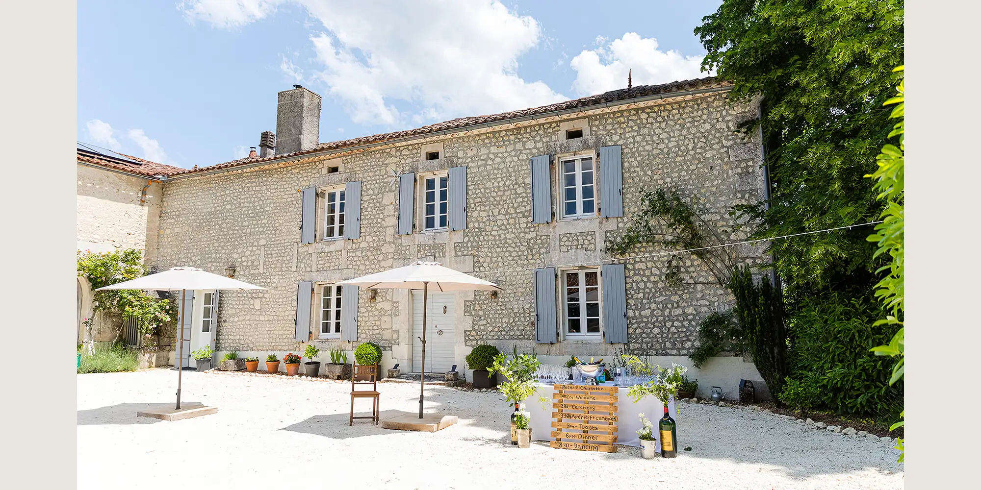 intimate wedding venue southern france