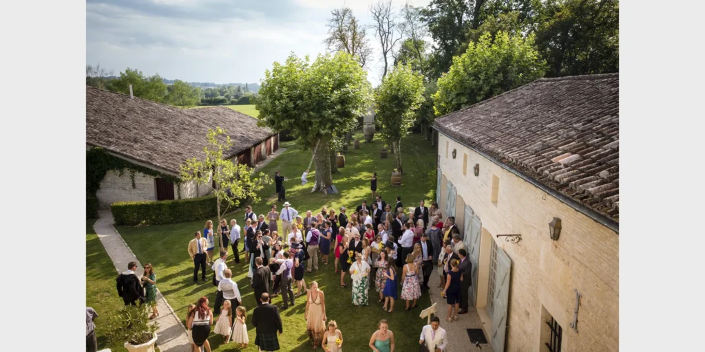 chateau with on site catering france