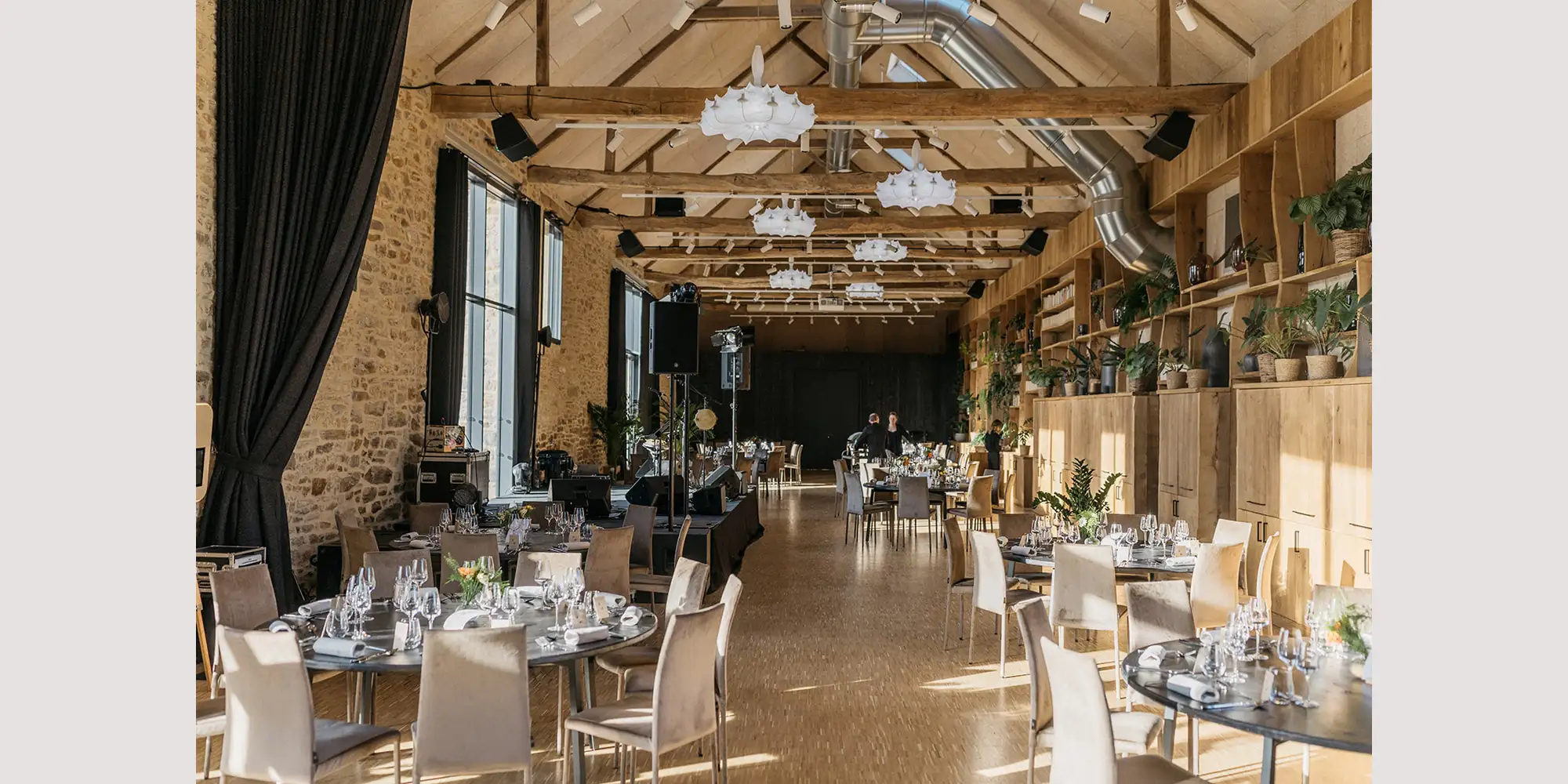 french wedding venue with incredible food
