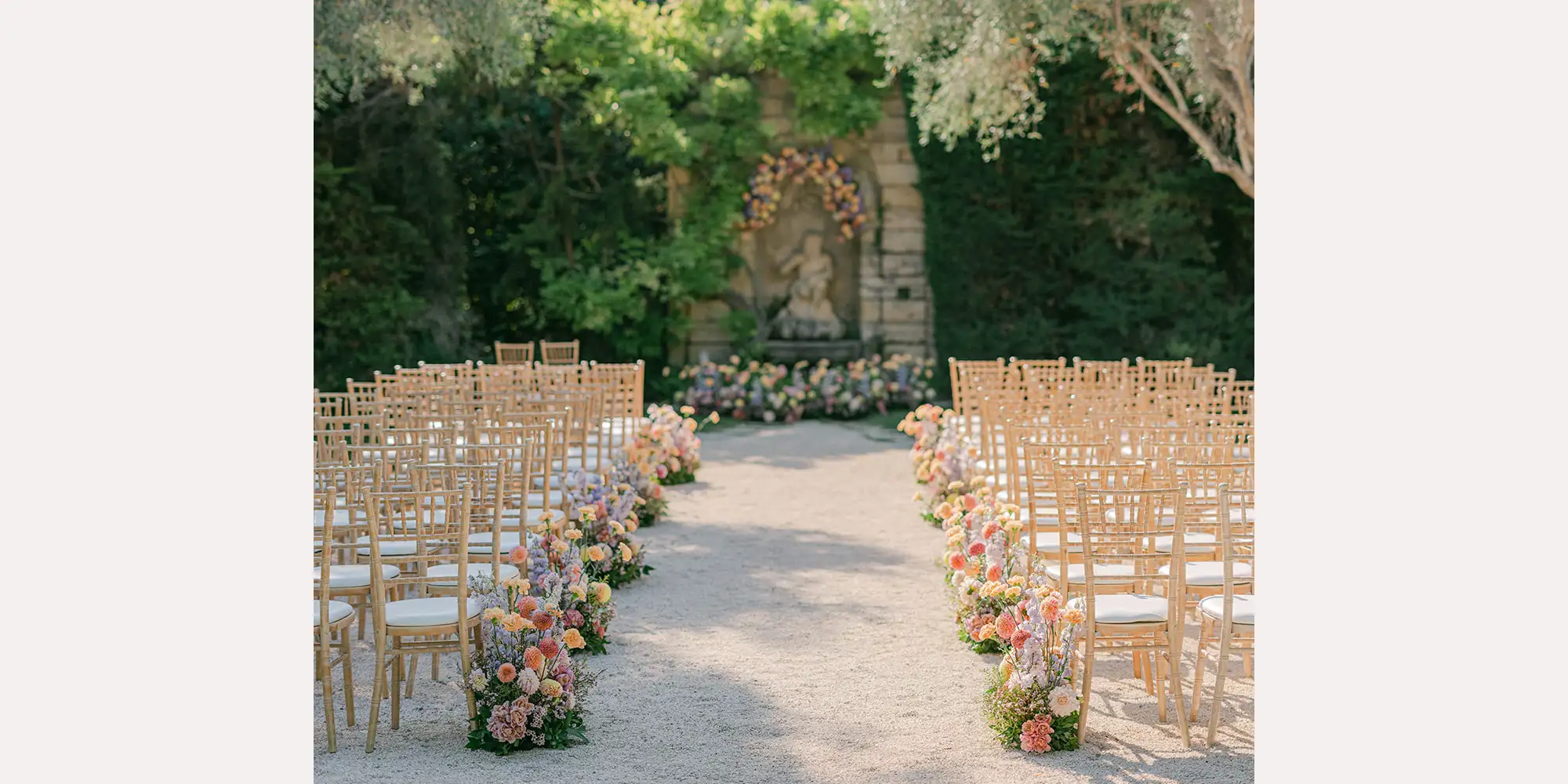 french wedding style ceremony