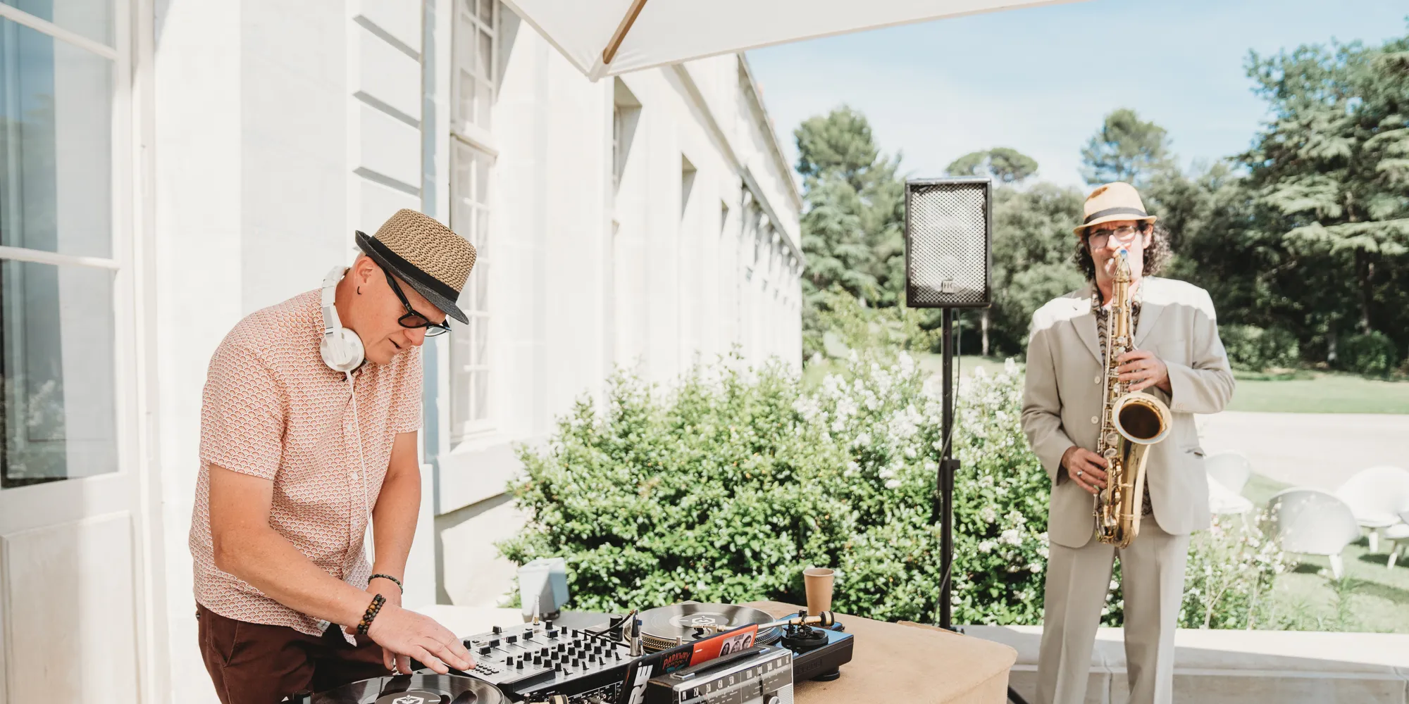 chateau pennautier wedding outdoors