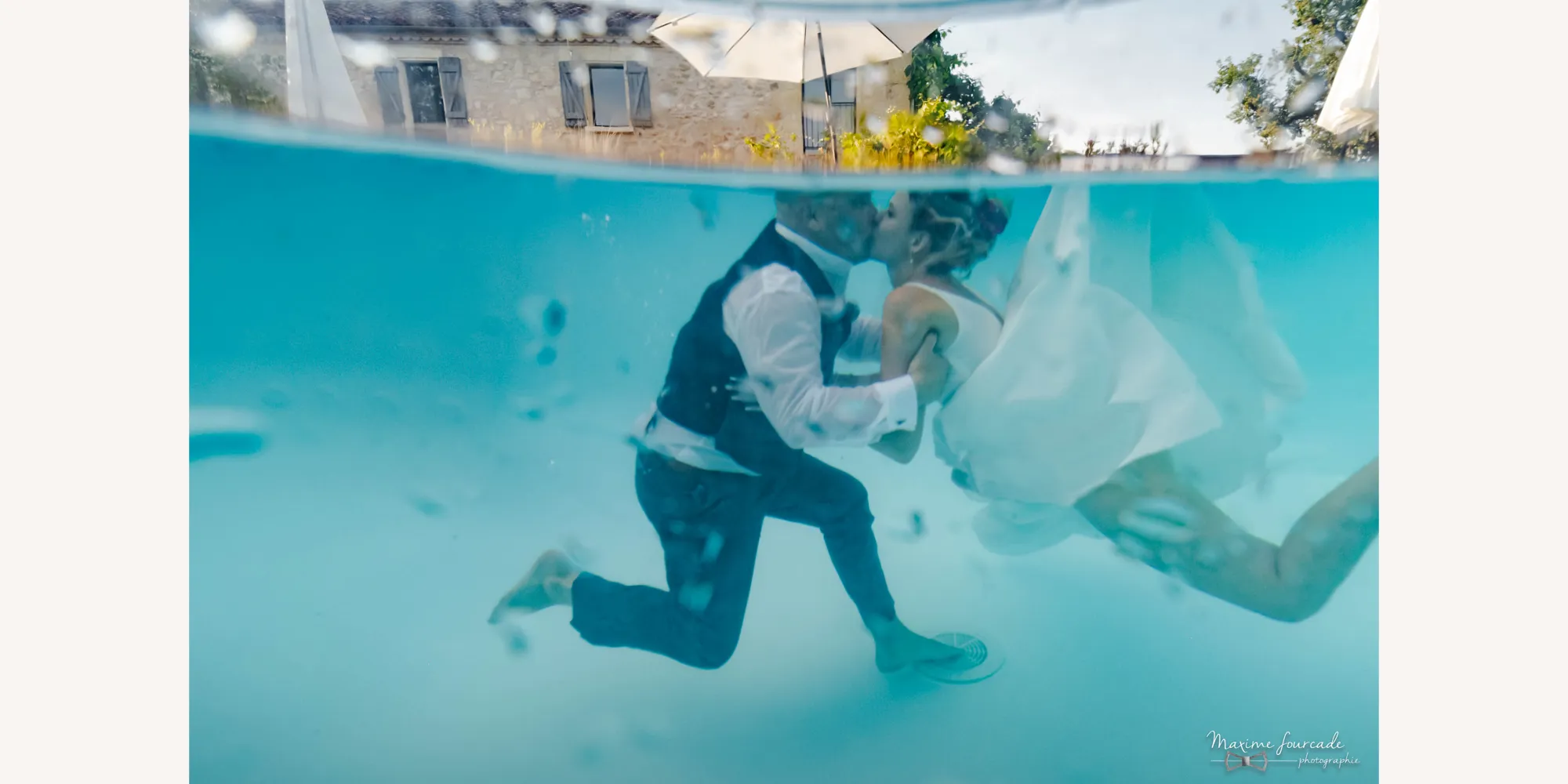 wedding in the water france