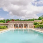 relais st preuil cognac wedding venue with pool