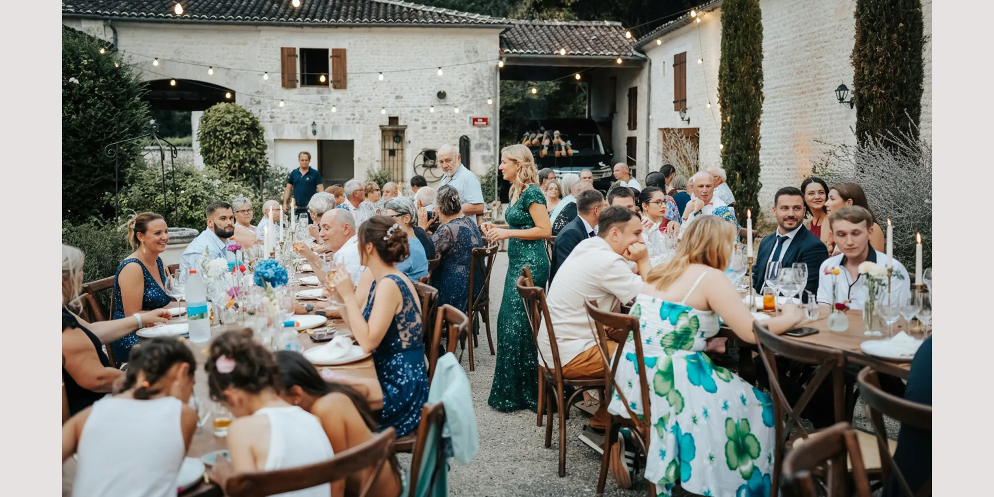 farmhouse wedding france affordable