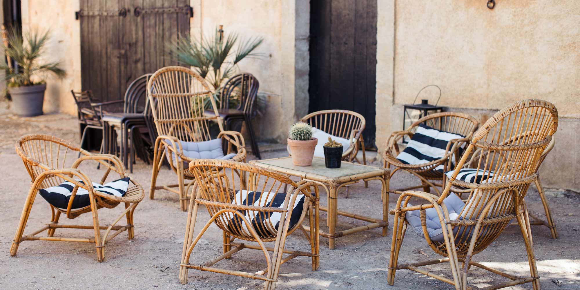 wicker chairs