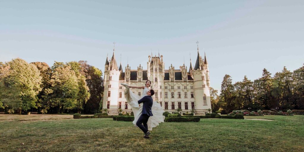 chateau challain wedding