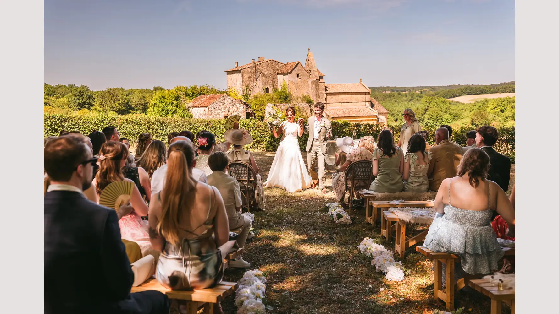 classic french castle wedding
