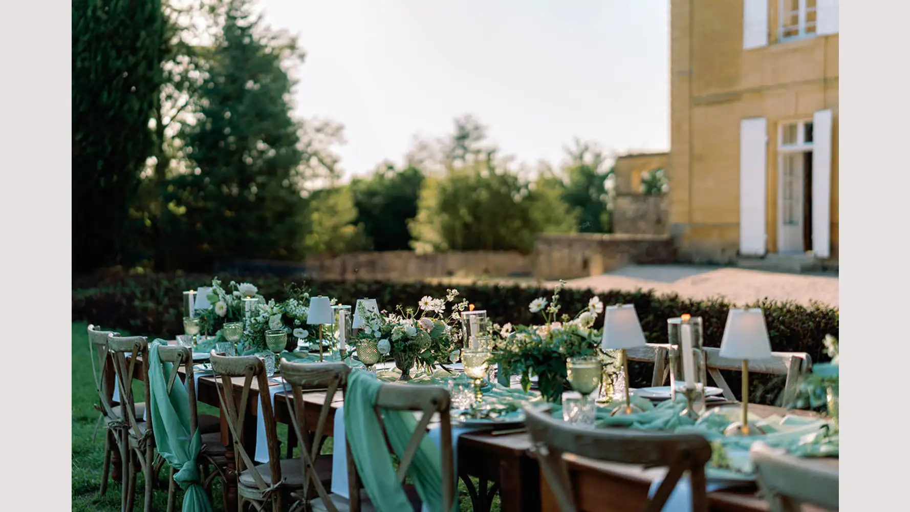 chateau de ste croix wedding catering