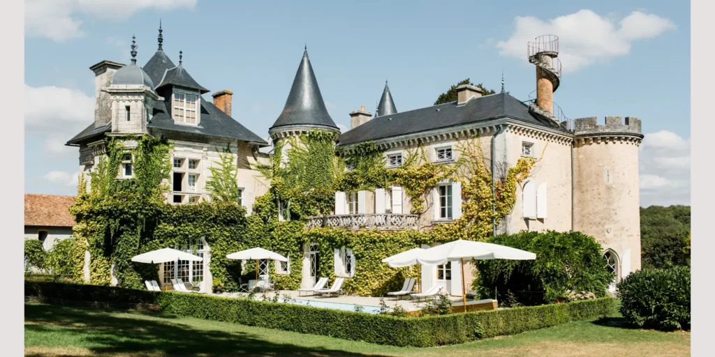 turret chateau france wedding
