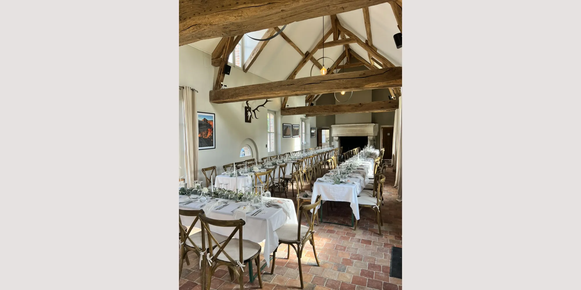 castle with orangerie for weddings paris