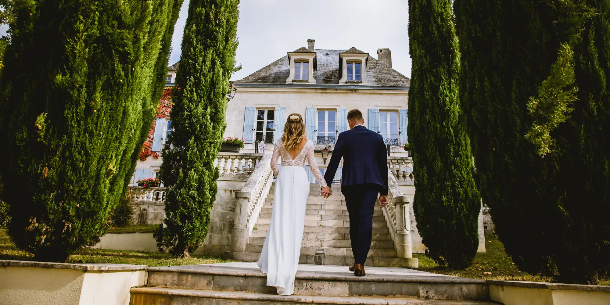 chateaus wedding dordogne fauconnie