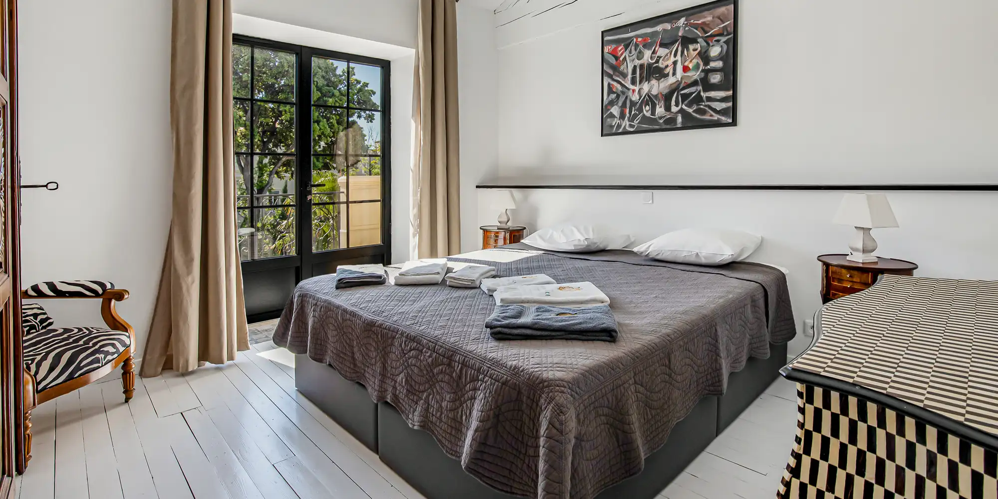 hermitage de combas bedrooms