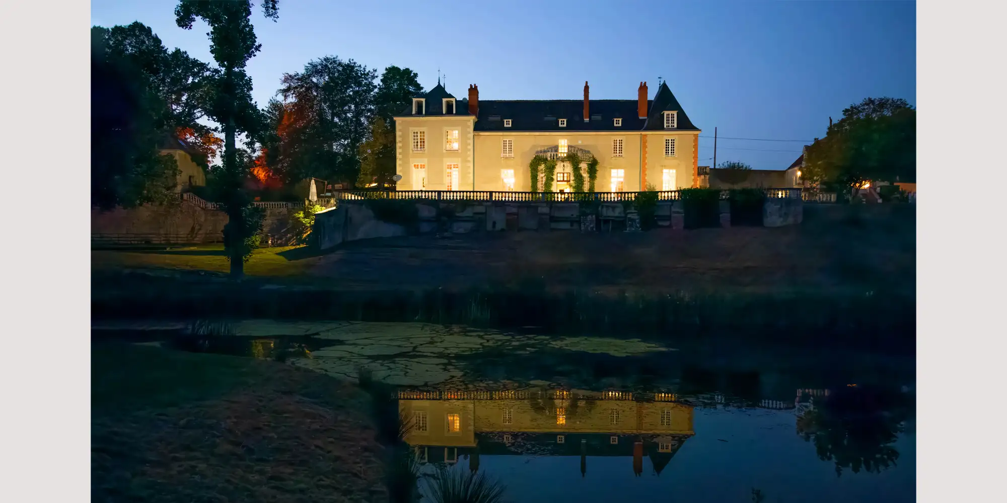 chateau de la huberdiere wedding night