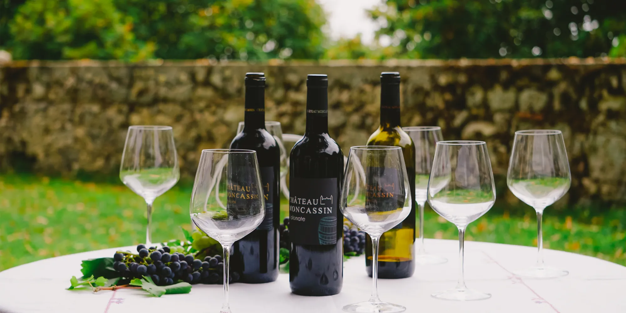 castle wedding vineyard