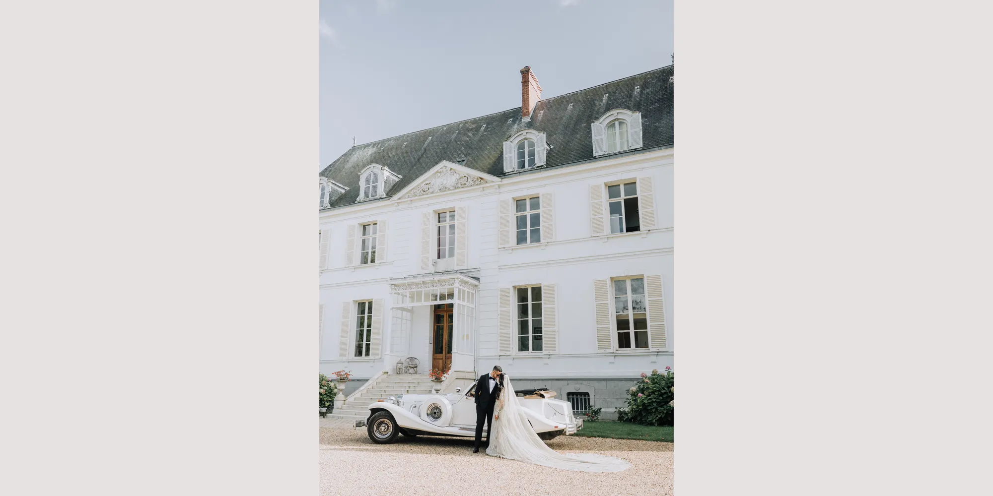 Bridgerton chateau wedding