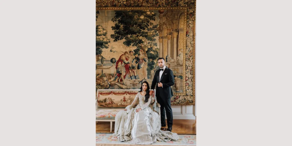 indian wedding chateau in france