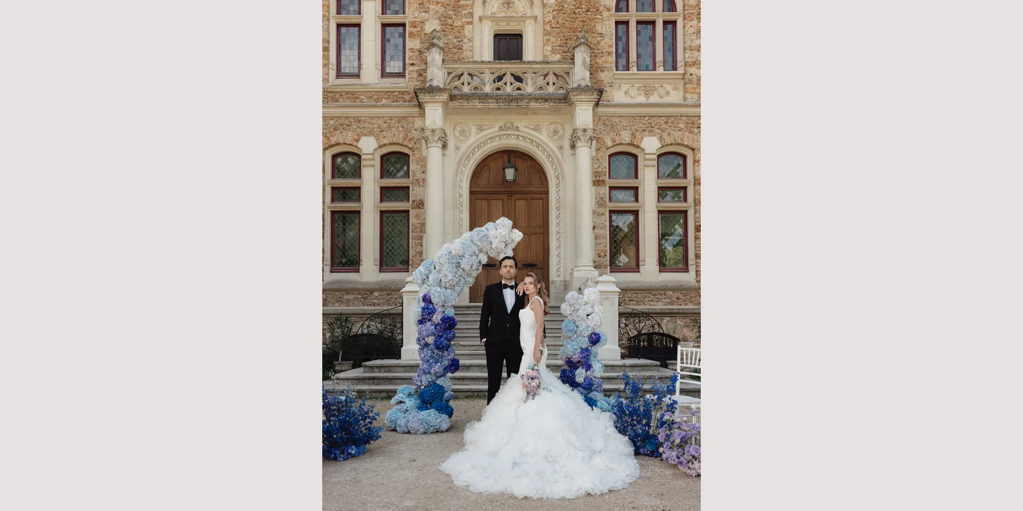 Fairytale romantic wedding venue paris