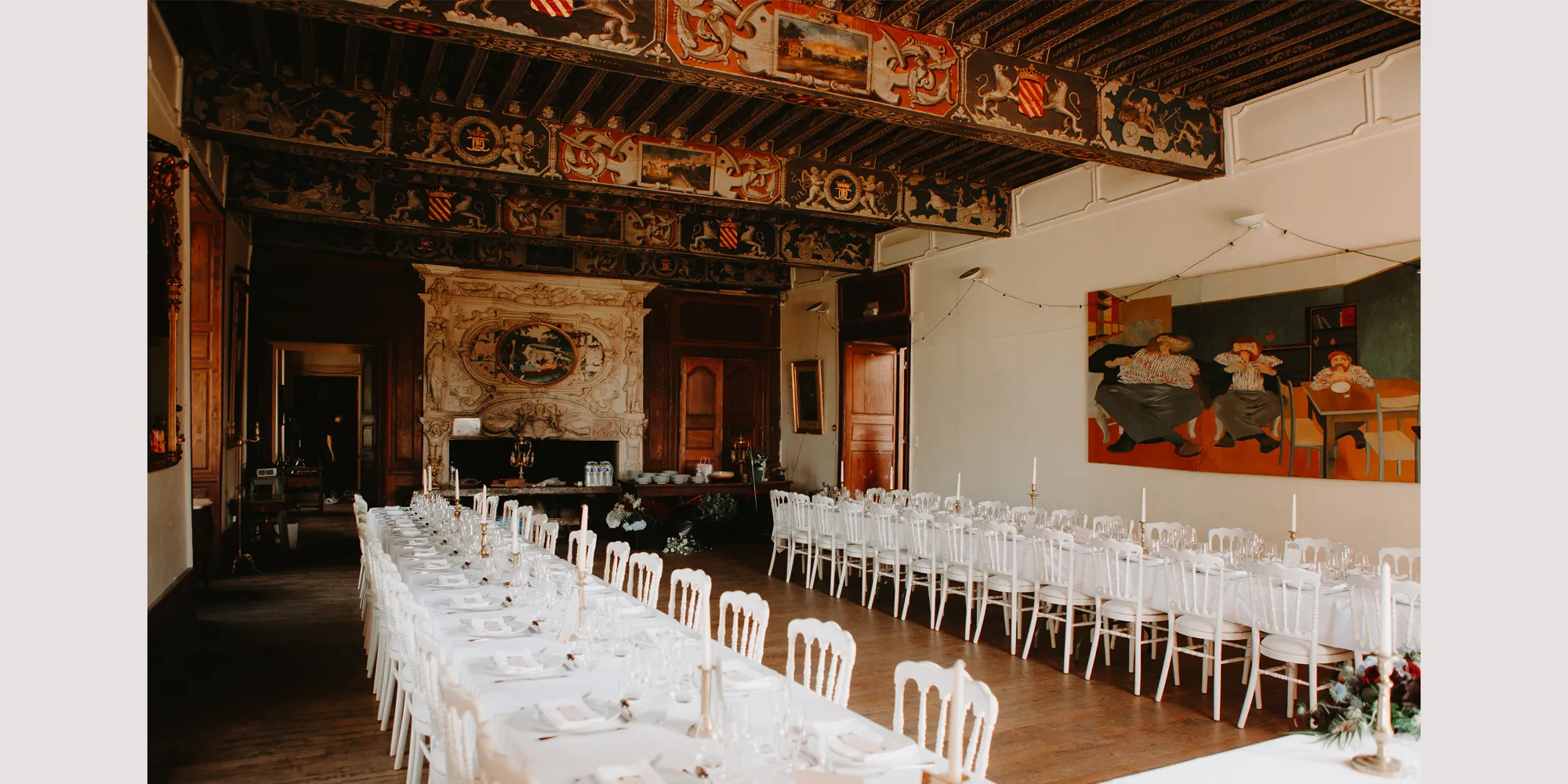 incredible reception hall versailles like french wedding