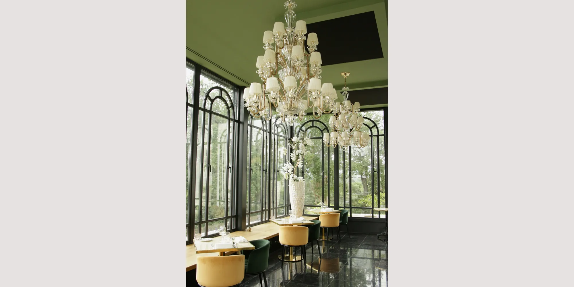 art deco chateau wedding