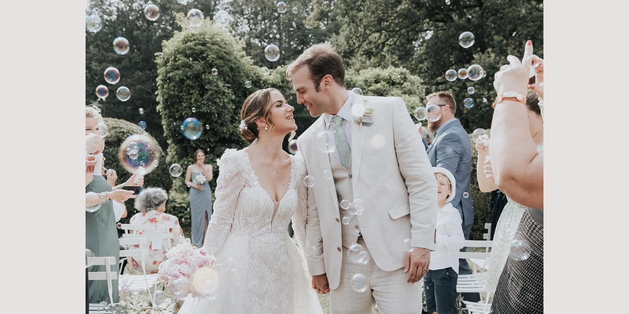 chateau de méridon real wedding