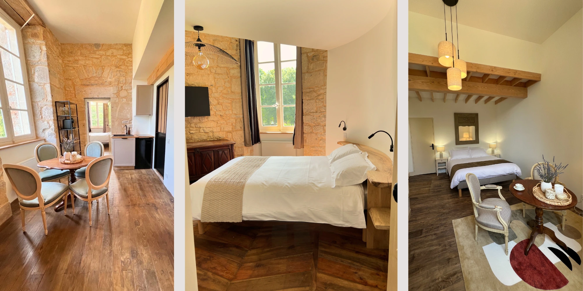 Chateau with organic feel france wedding