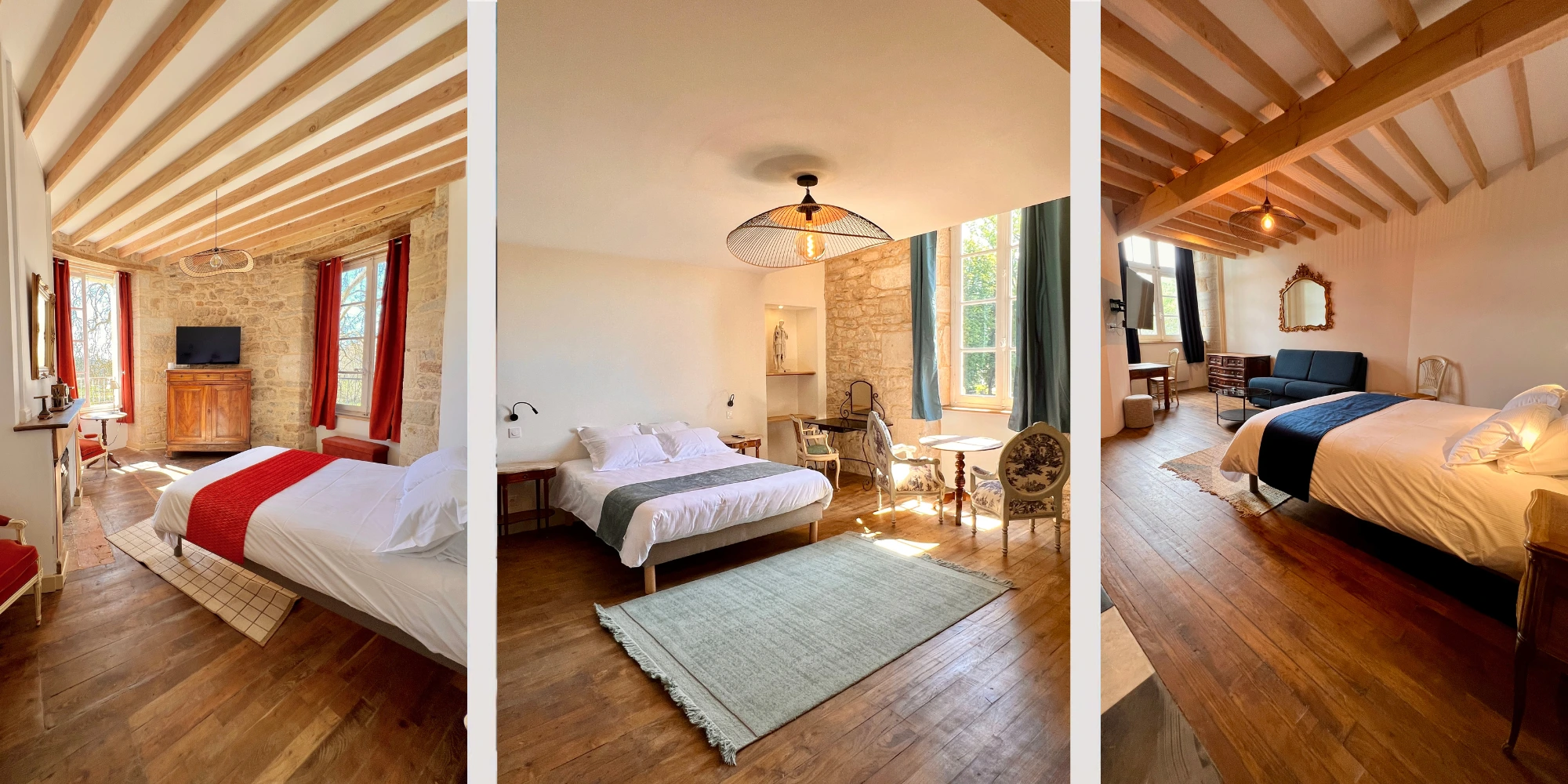 bridal room french wedding Chateau d'Aynac