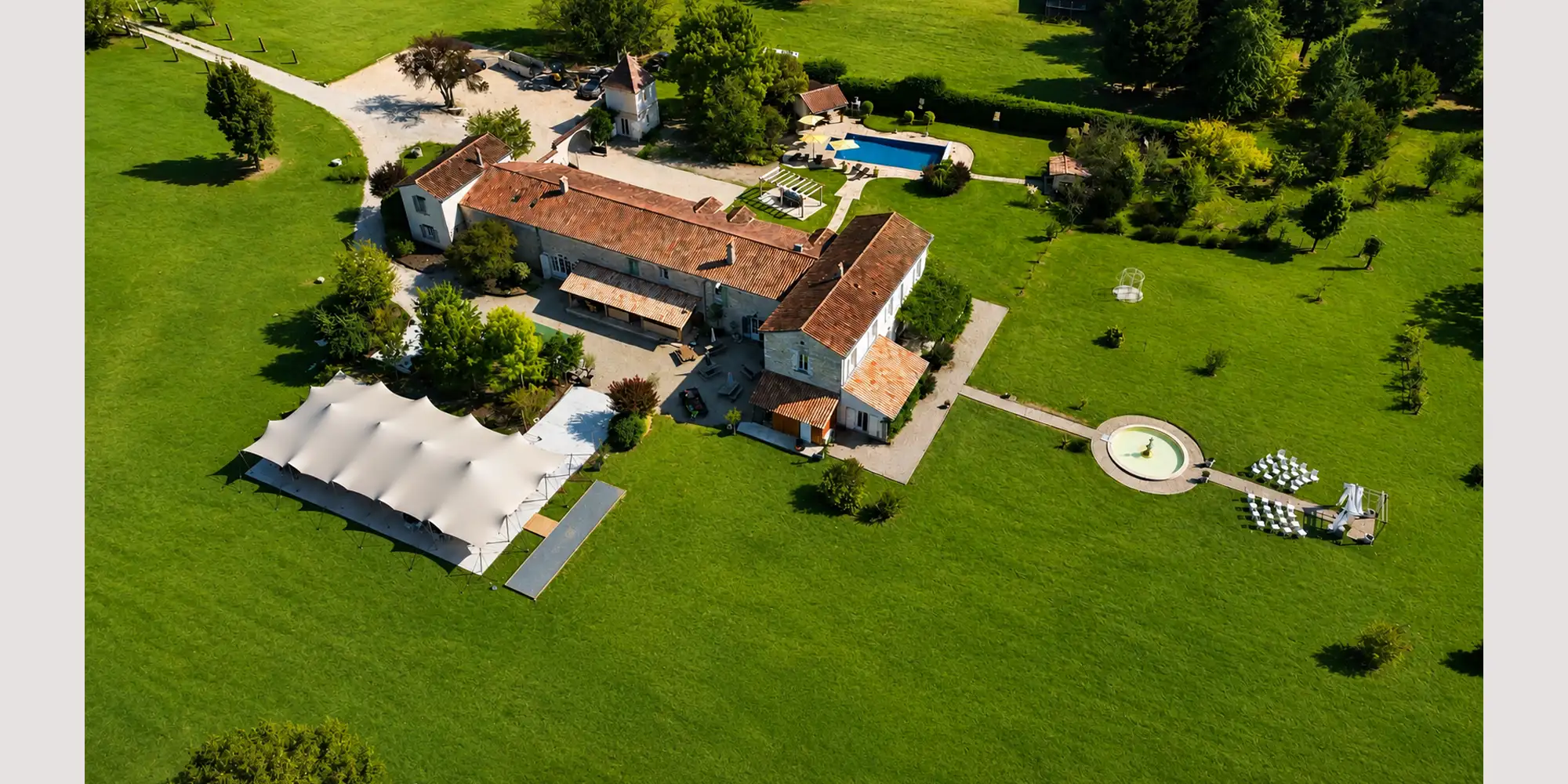Dordogne laid back wedding venue