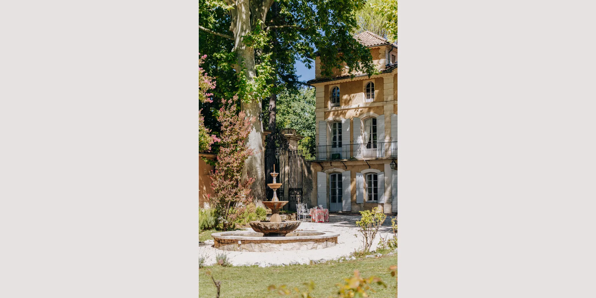 typical provence chateau for wedding