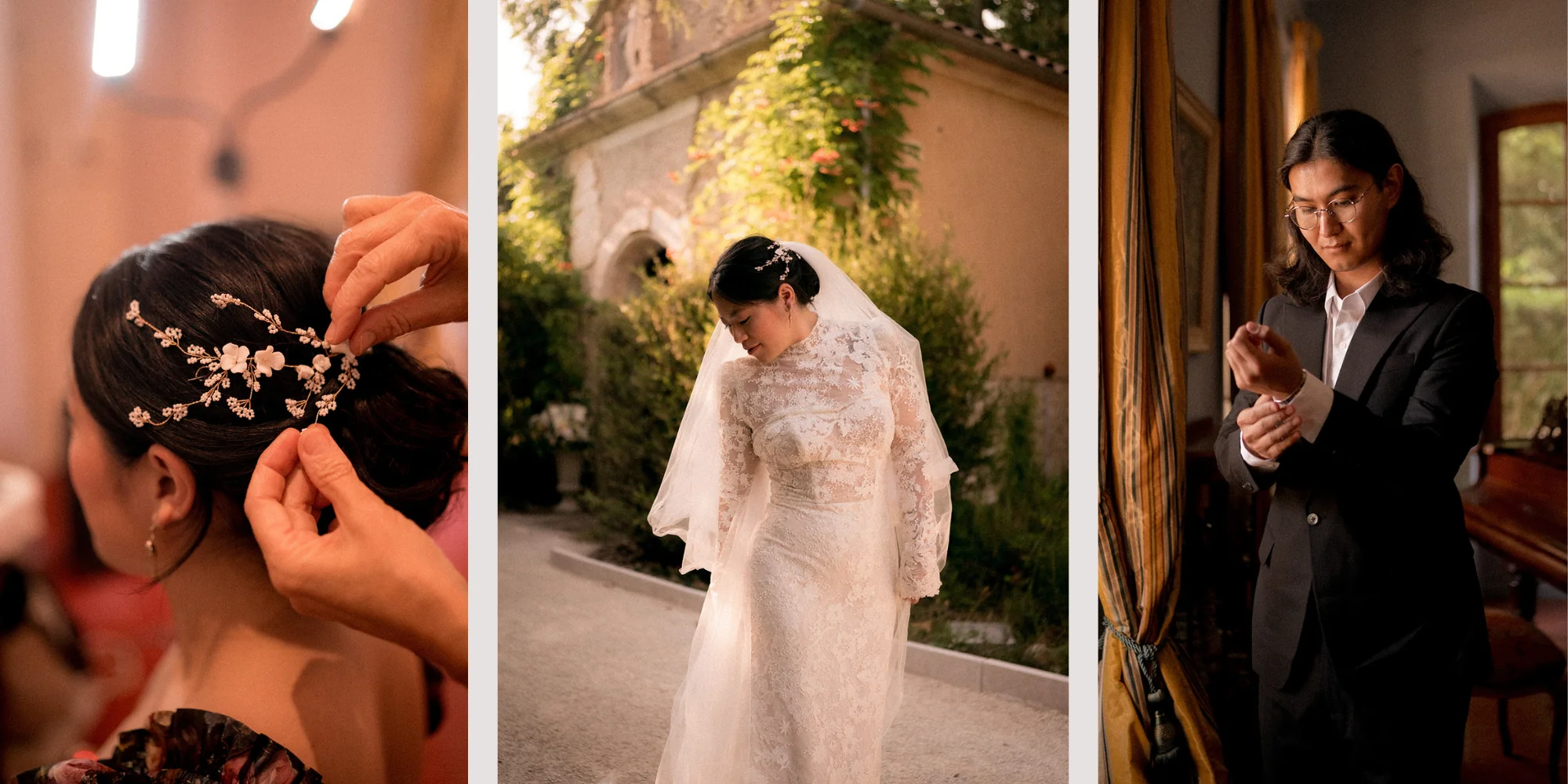 asian wedding in france