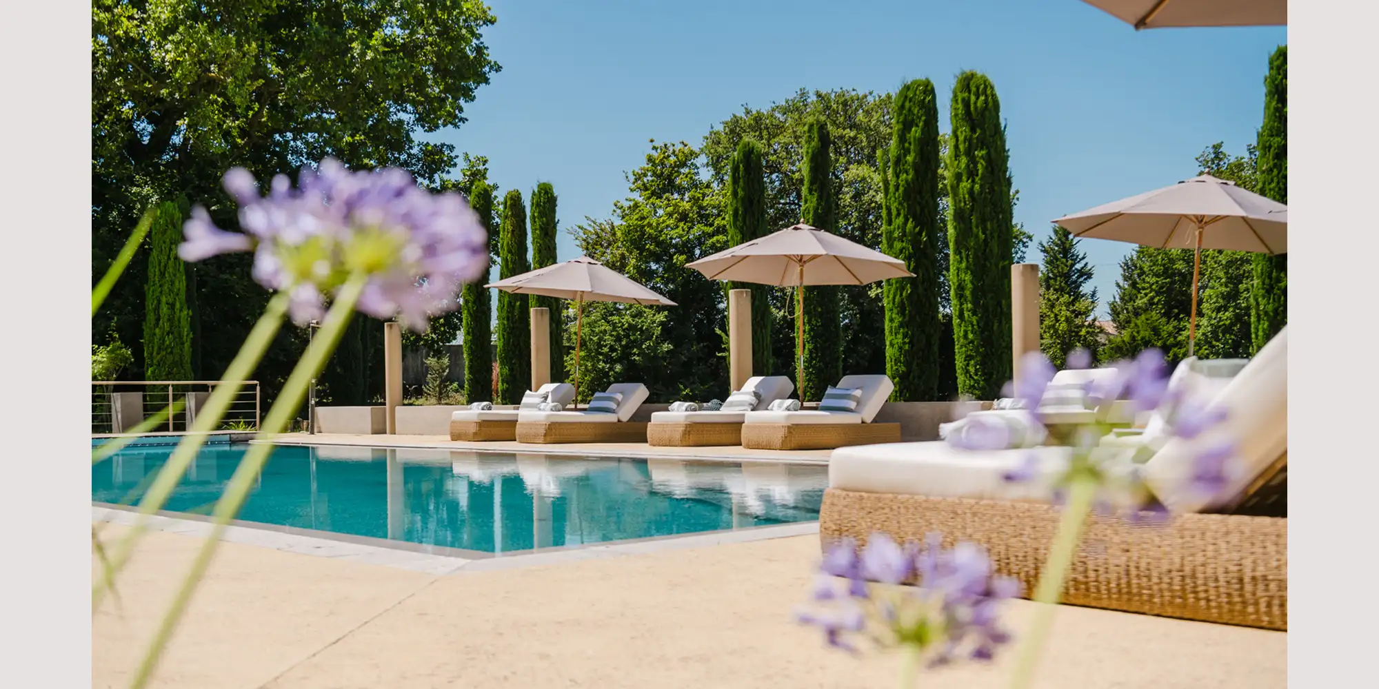 chateau saint perret swimming pool